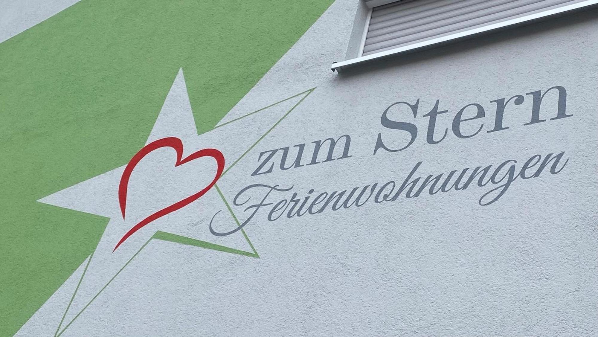 Ferienwohnungen Zum Stern Buhlertann Buitenkant foto